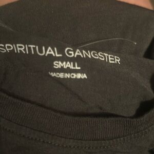 FINAL MARKDOWN!! Spiritual Gangster Sz. S  Muscle Tee Tank